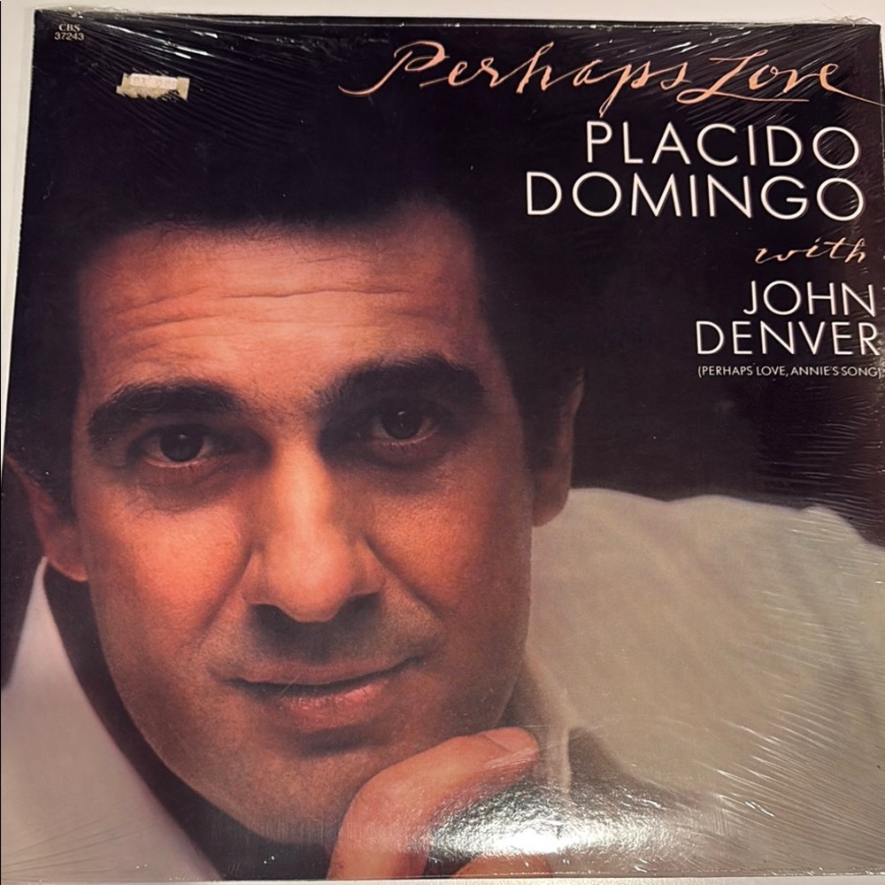 Perhaps Love Vinyl Record by Placido Domingo with John Denver